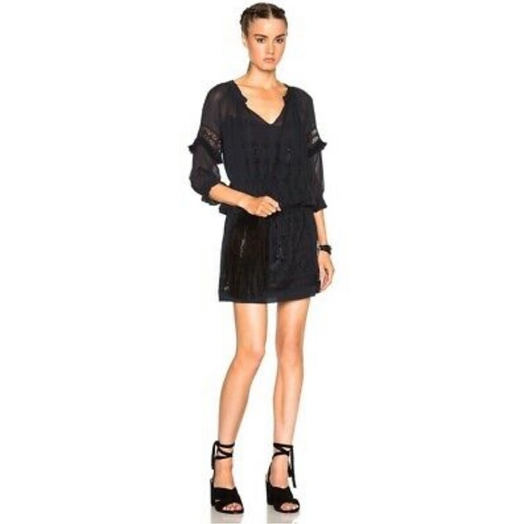 ULLA JOHNSON Frances Silk Dress US 4 - Picture 5 of 16